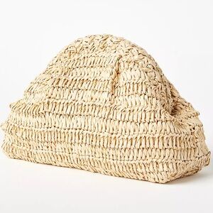 Loft Rattan beach dumpling bag new